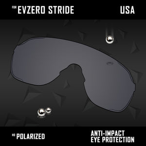 Anti Scratch Polarized Replacement Lenses for-Oakley EVZero Stride